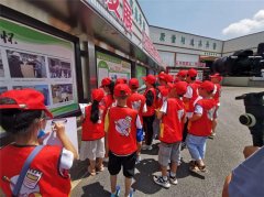 中国网小记者走进霖生木业采访“一棵树的”